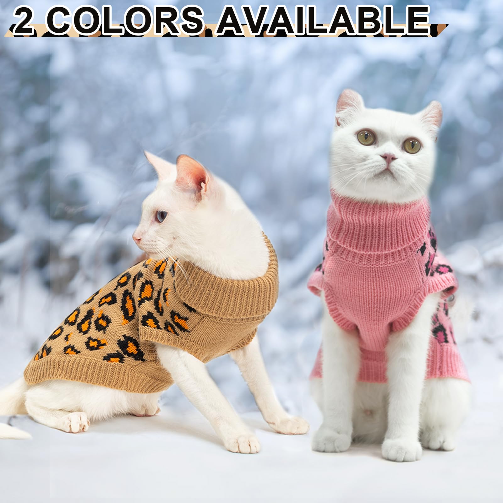 Mihachi high collar knit detail emphasizes warmth without restricting movement
