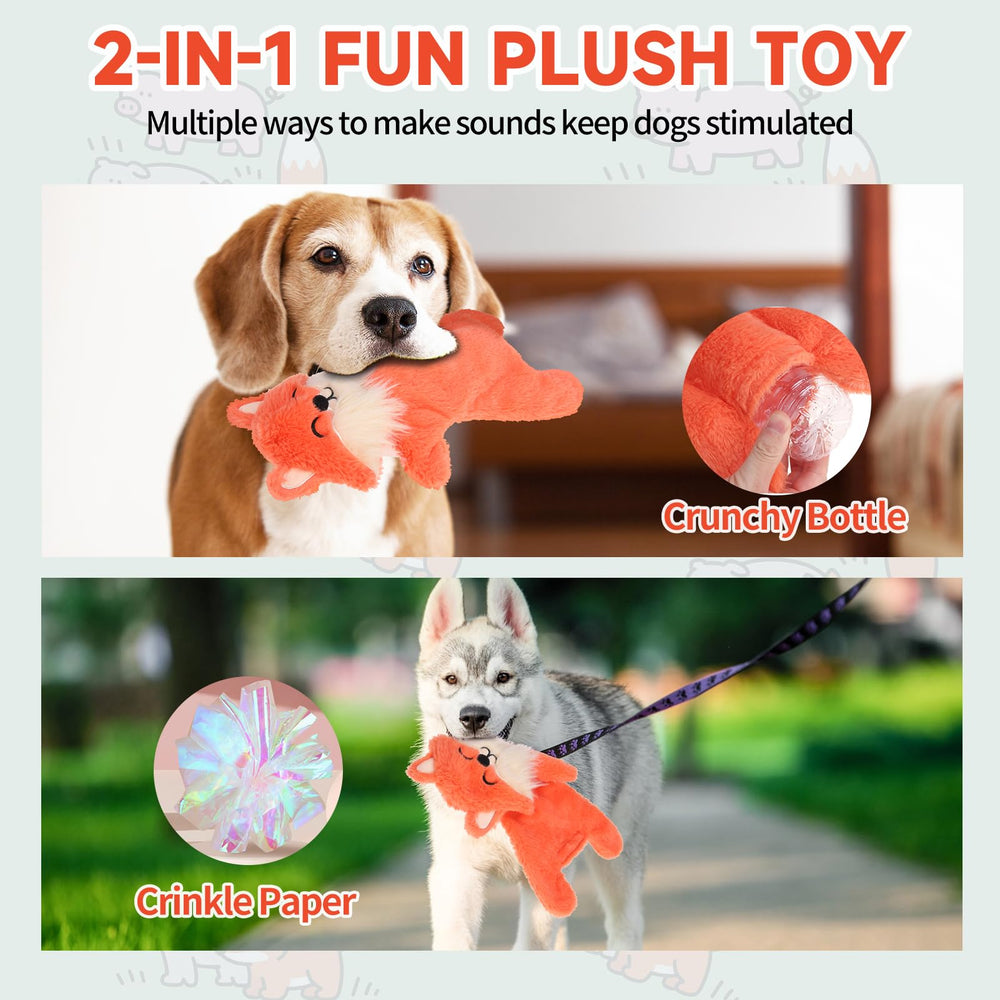 Mihachi No Stuffing Crinkle Bottle Slot showing 2-in-1 bottle design