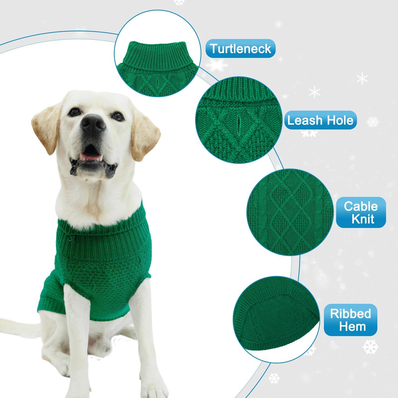 Mihachi turtleneck worn during winter walks offers warmth without bulk