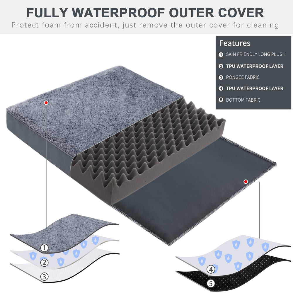 MIHIKK 300gsm plush top provides soft, inviting comfort