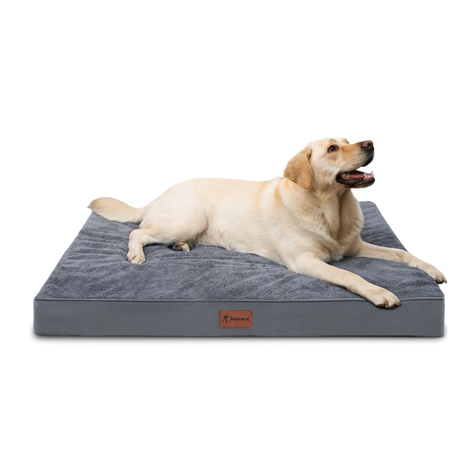 MIHIKK grey dog bed crate fits modern homes and crates