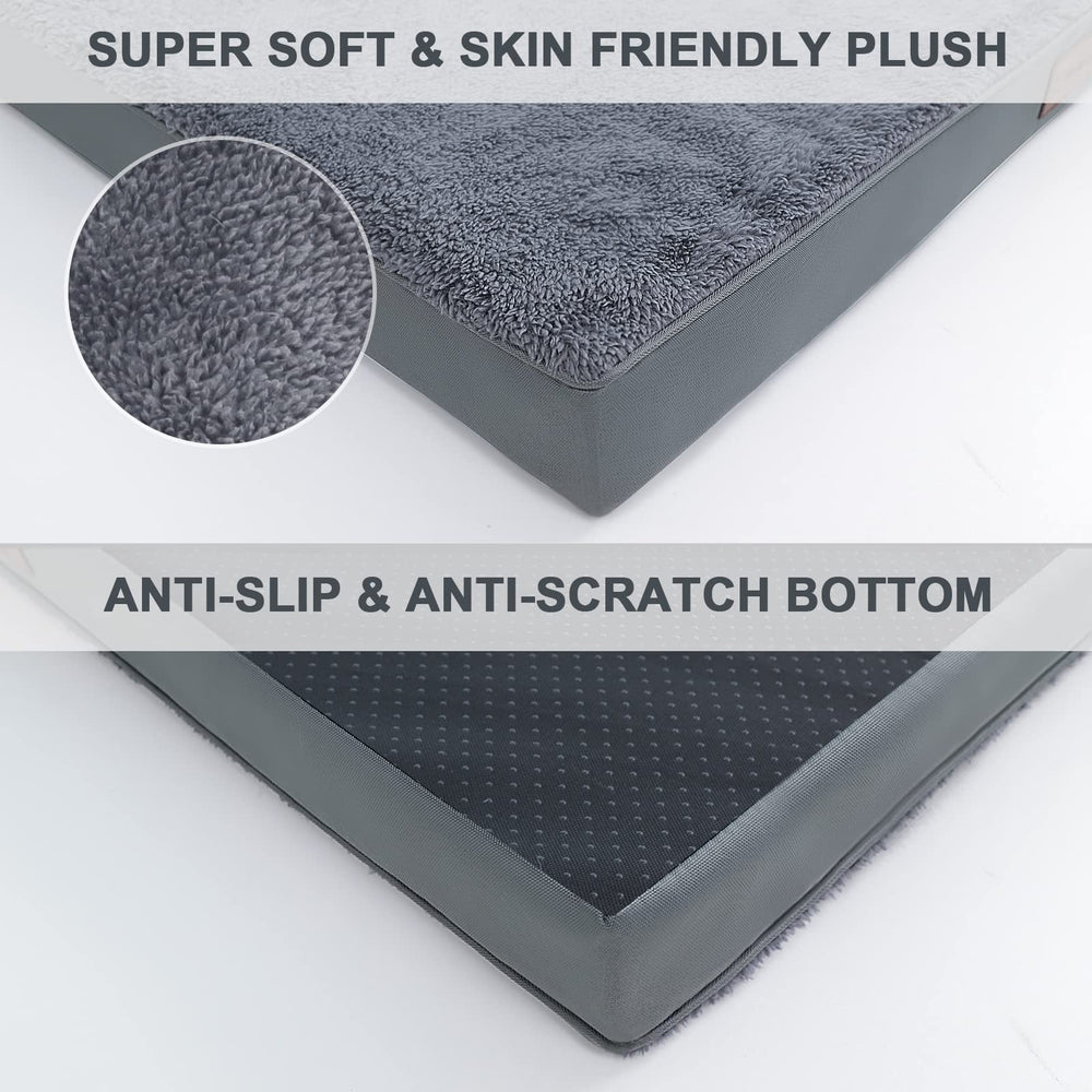 MIHIKK non-slip bottom keeps the bed in place on various floors