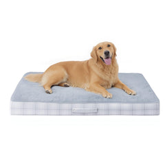 MIHIKK washable orthopedic dog bed with egg crate foam for extra joint support.