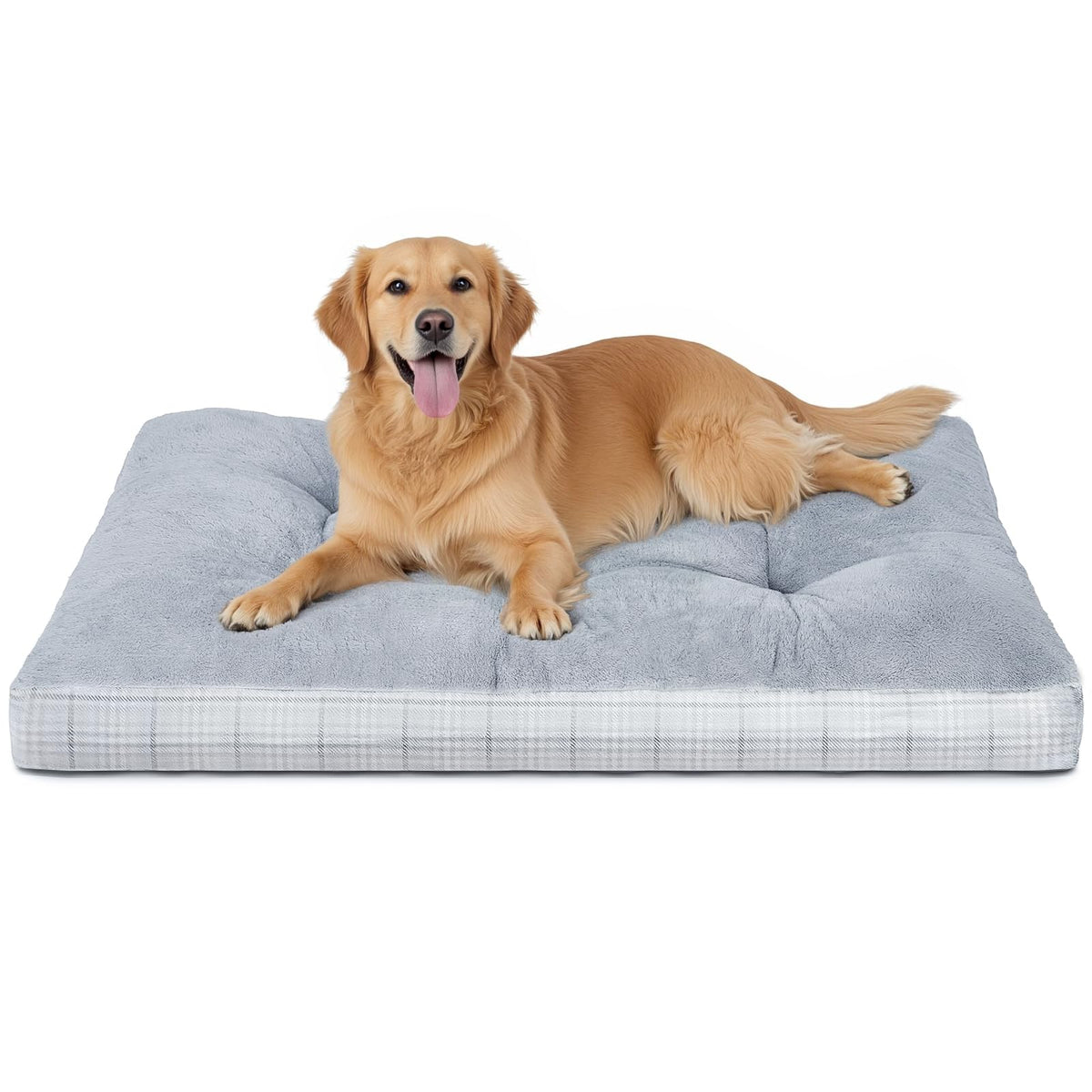 MIHIKK washable-xxl-dog-bed-overview shows a roomy 47x29 inches for large dogs.