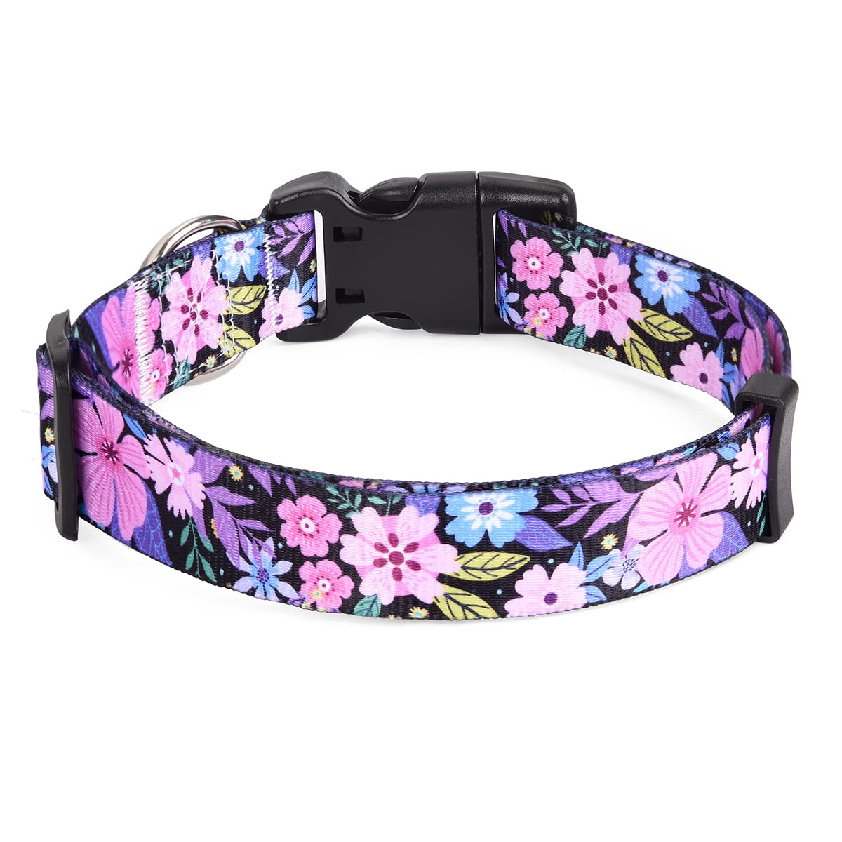 Mihqy dog collar shows adjustable neck strap for a secure, growing fit