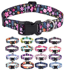 Mihqy size-s adjustable buckle collar ensures secure fit during active play.