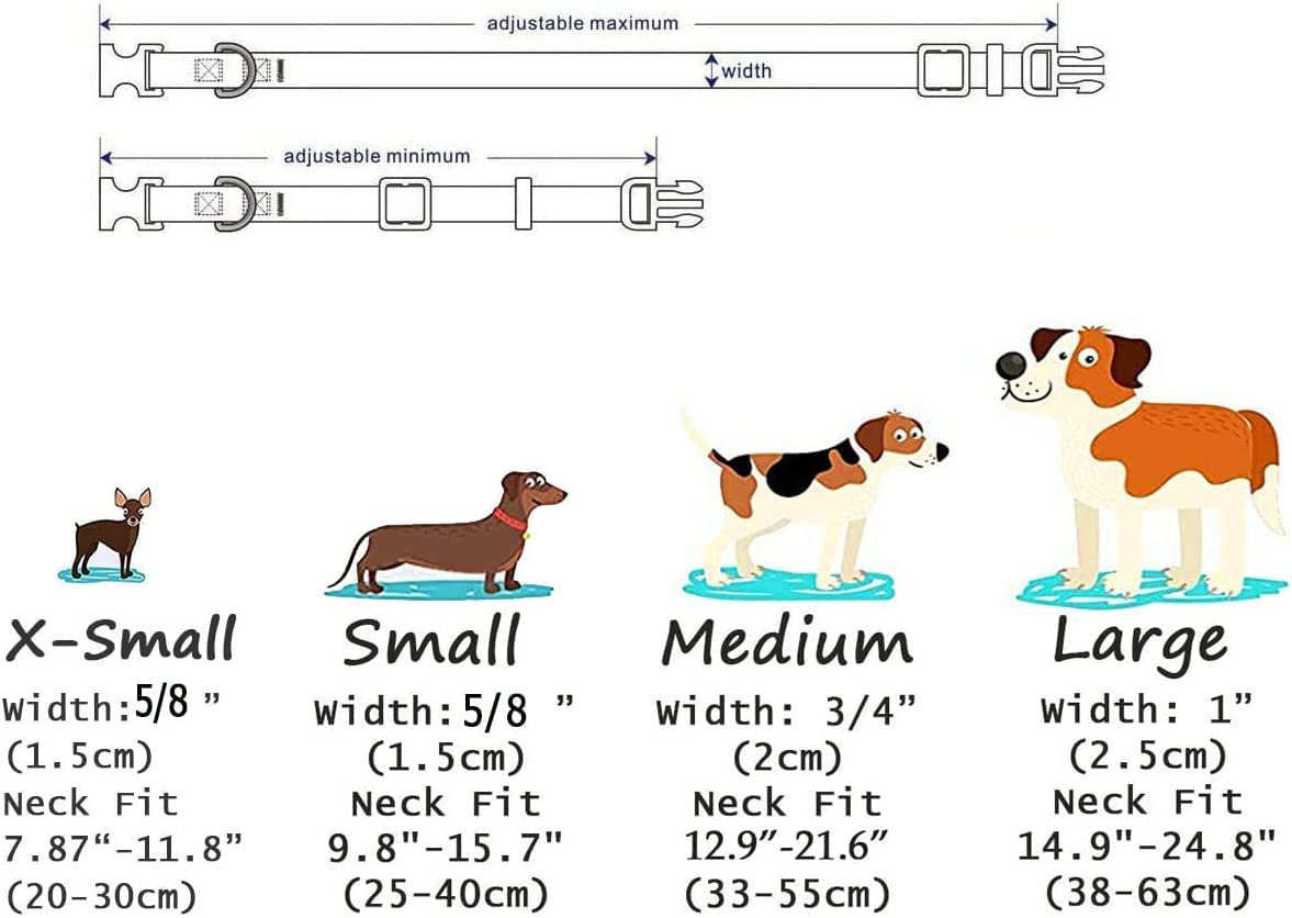 Mihqy dog collar soft polyester material closeup for lightweight wear