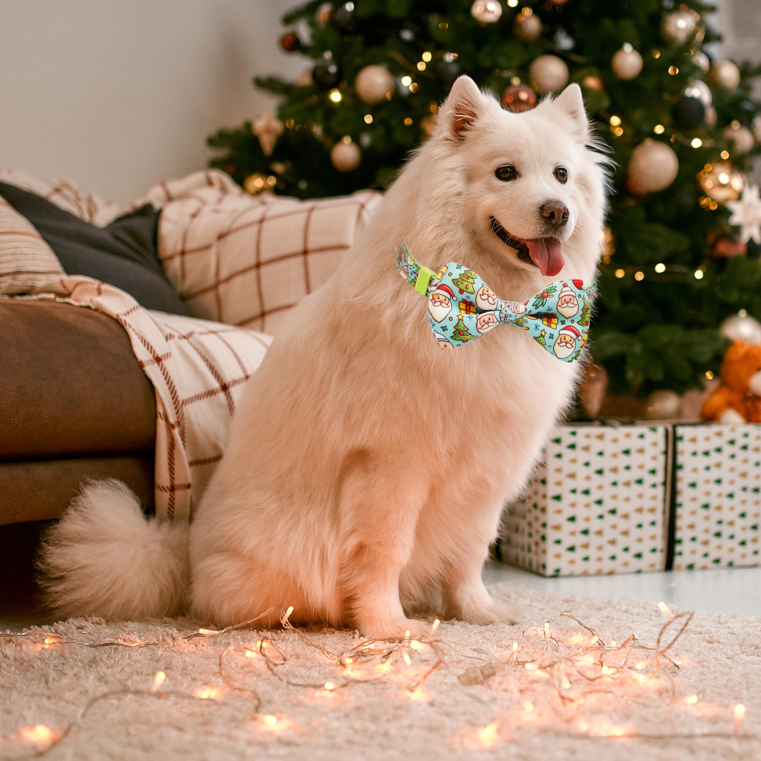 Miiemiu adjustable neck 11-17 inches fits small to large dogs.