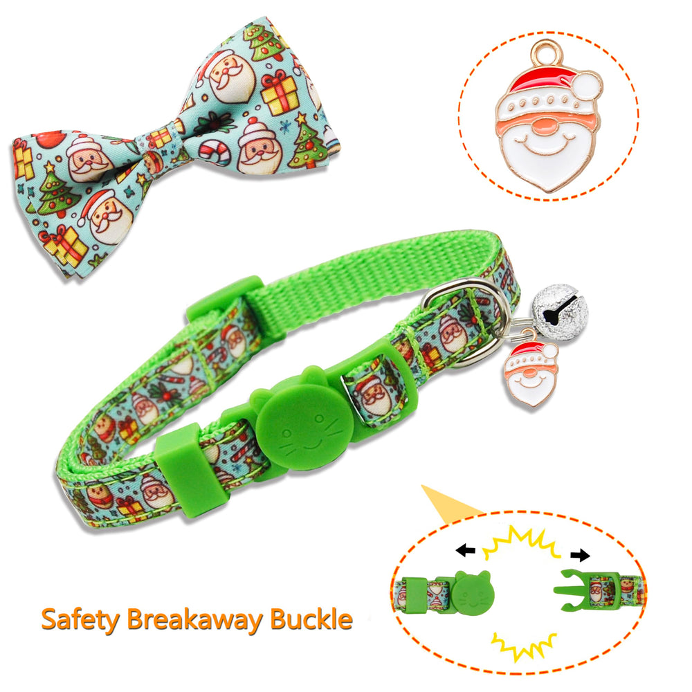 Miiemiu cat collar bow tie — detachable and adorable holiday flair for quick outfit changes
