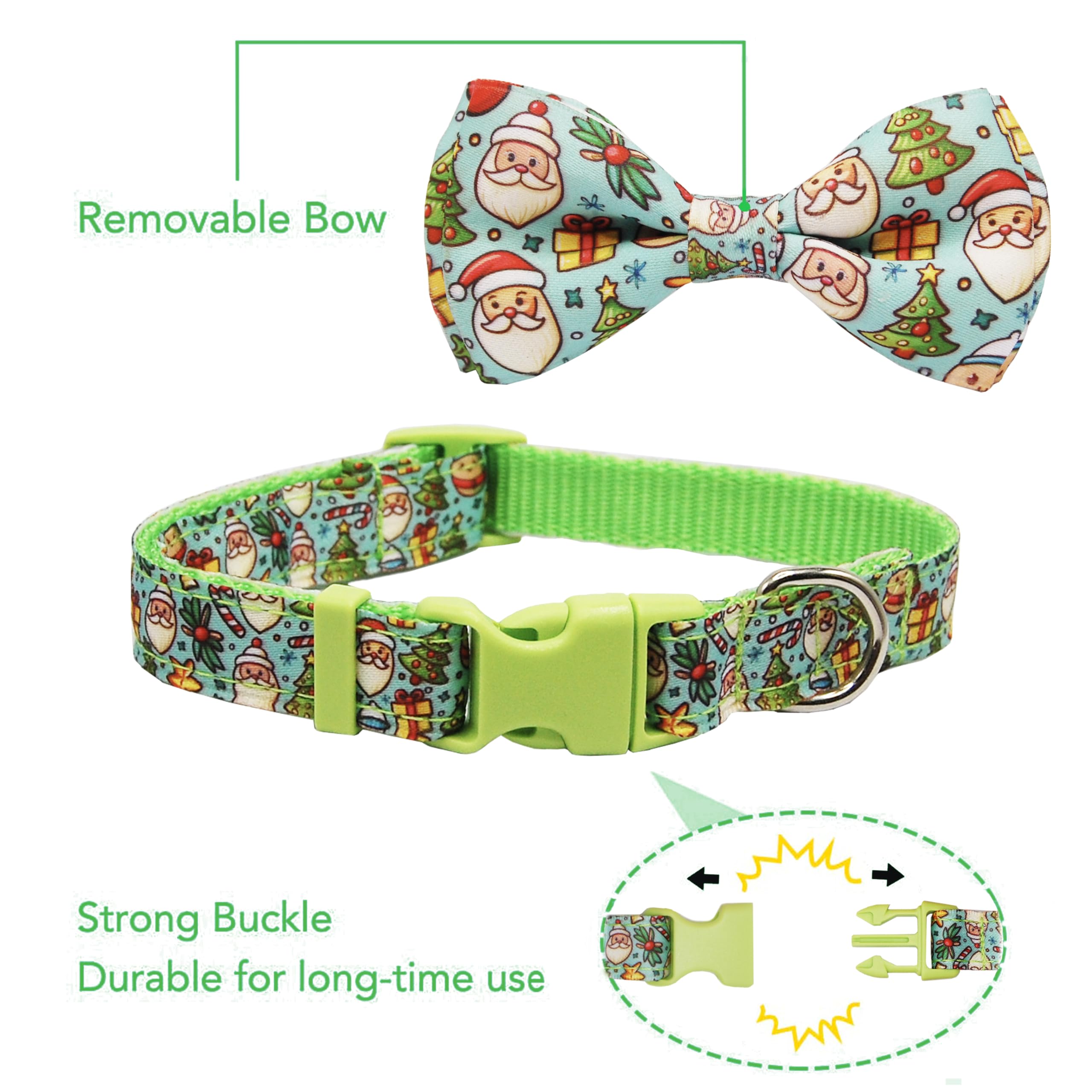 Miiemiu soft-durable polyester collar feels gentle on skin and fur.