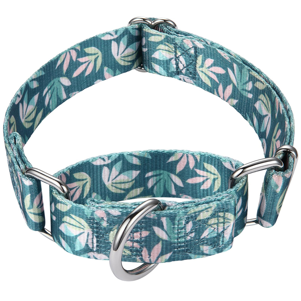 Mikivery Martingale Collar adjustable fit for secure daily walks.