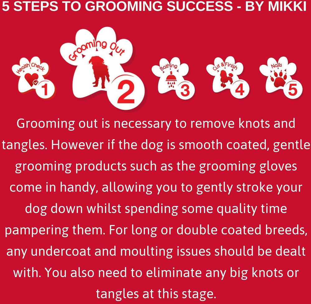 Mikki Matt Splitter on walk shows convenient mat relief outdoors.