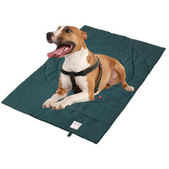 MikooMikoo dog travel mat folded with handle for easy carry on trips