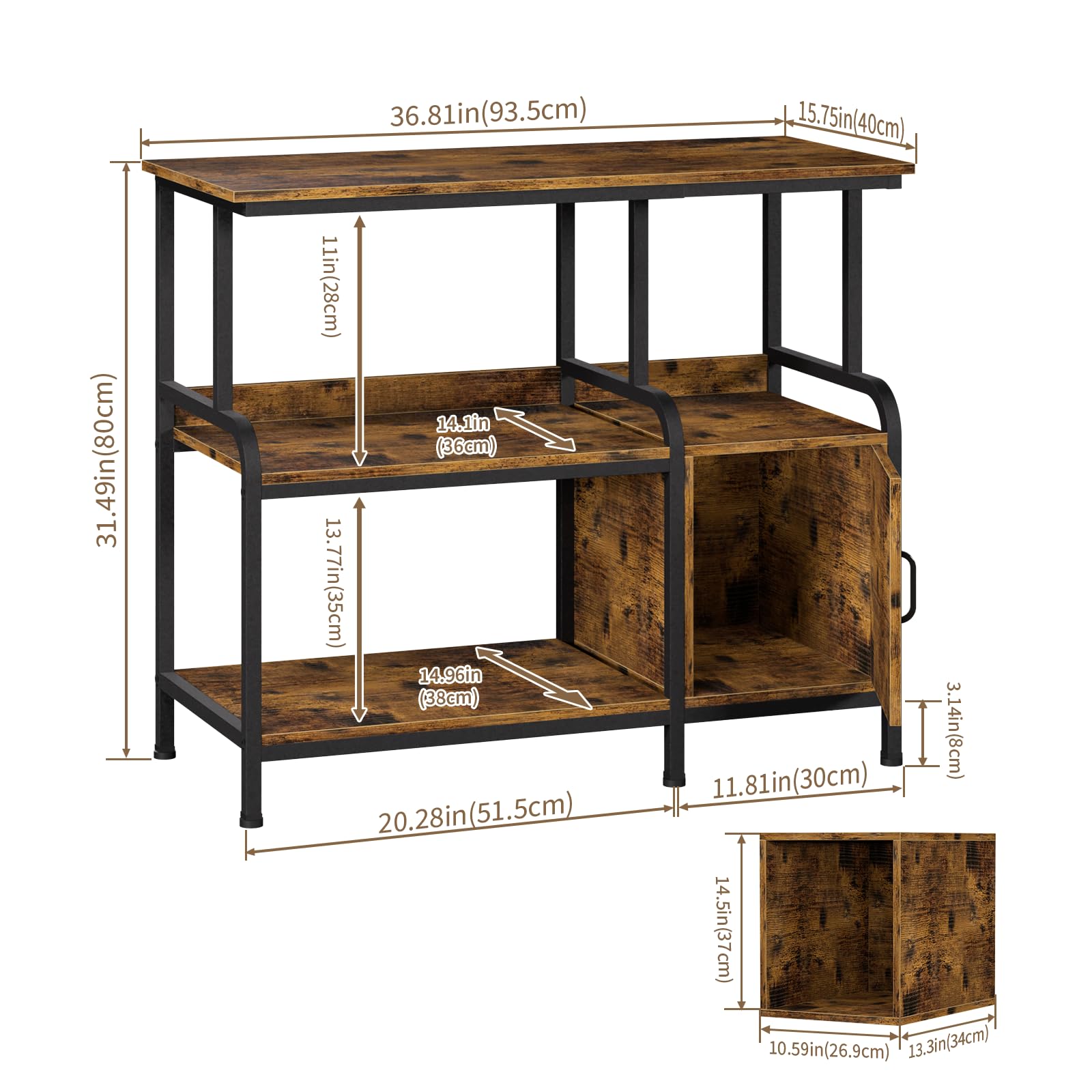 MILEFA stand curved safety frame adds stylish protection for families and pets.