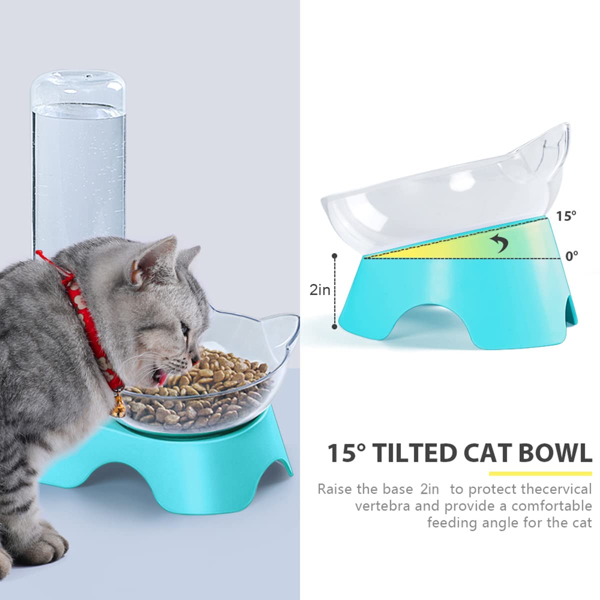 MILIFUN automatic waterer bottle system keeps water accessible.