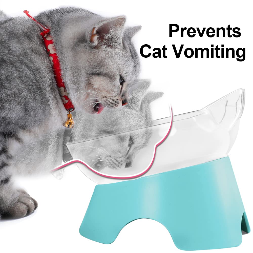 MILIFUN tilted bowl promotes ergonomic feeding and neck alignment