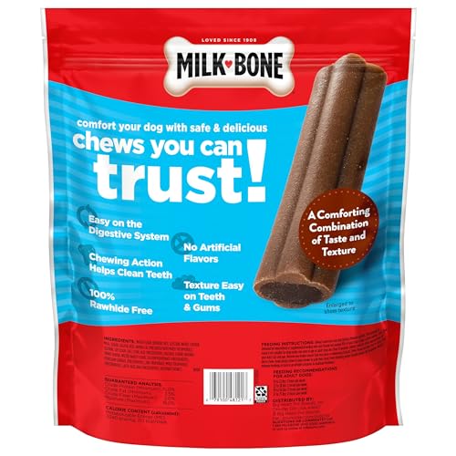Milk-Bone Comfort Chews chewy texture close-up highlighting a soft bite