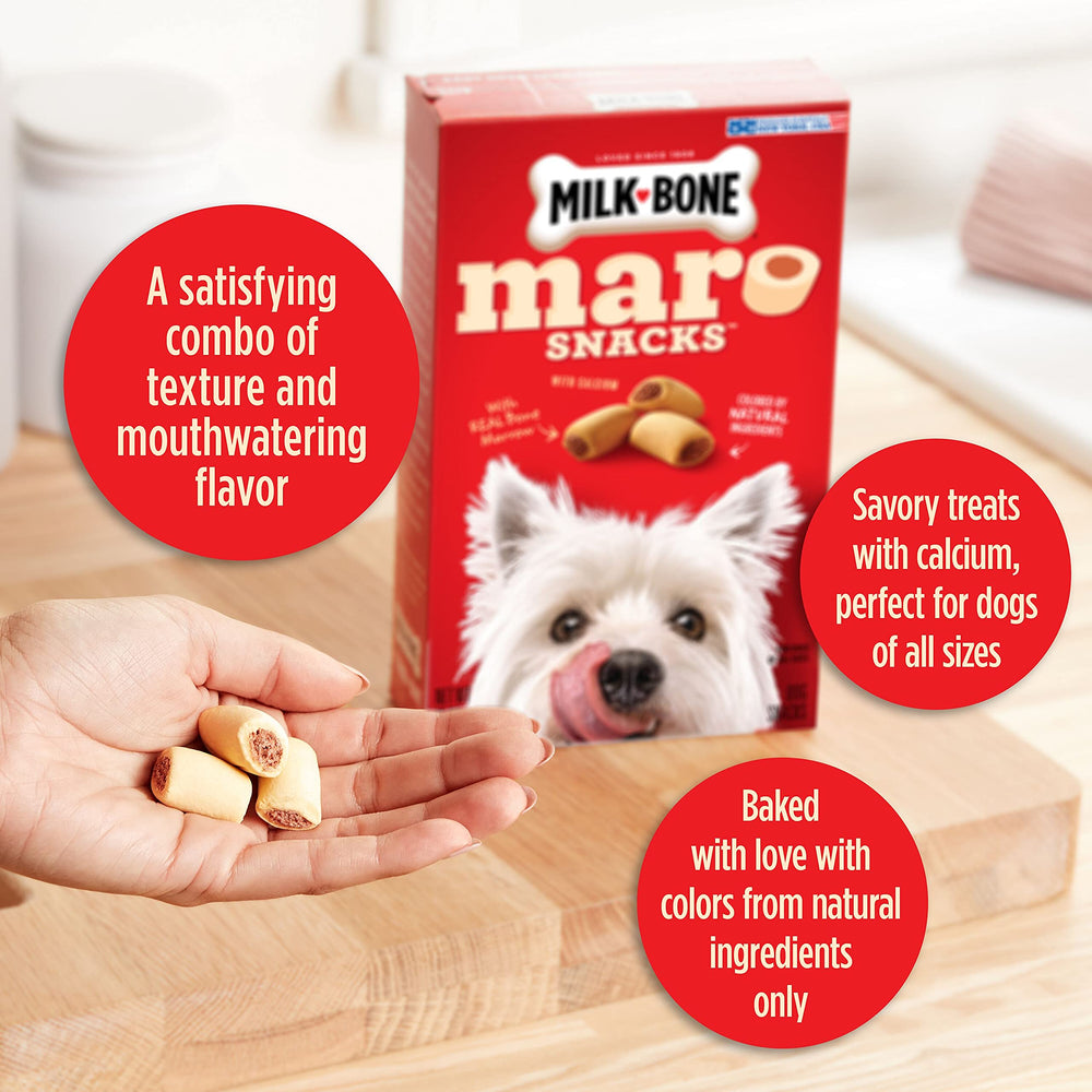 Milk-Bone MaroSnacks 10-calorie treat option ideal for training rewards