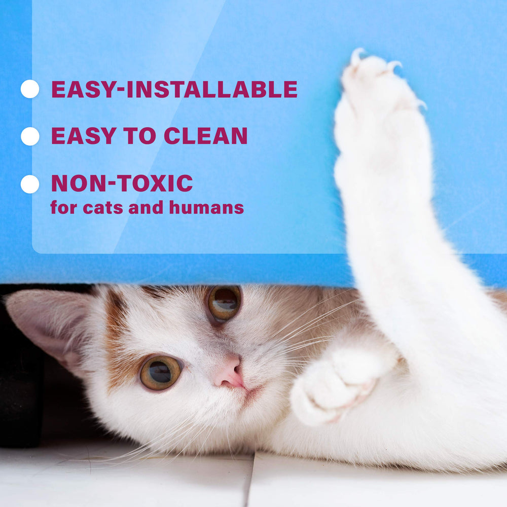 Miloona guard emphasizes pet safety and non-toxic protection for homes with cats