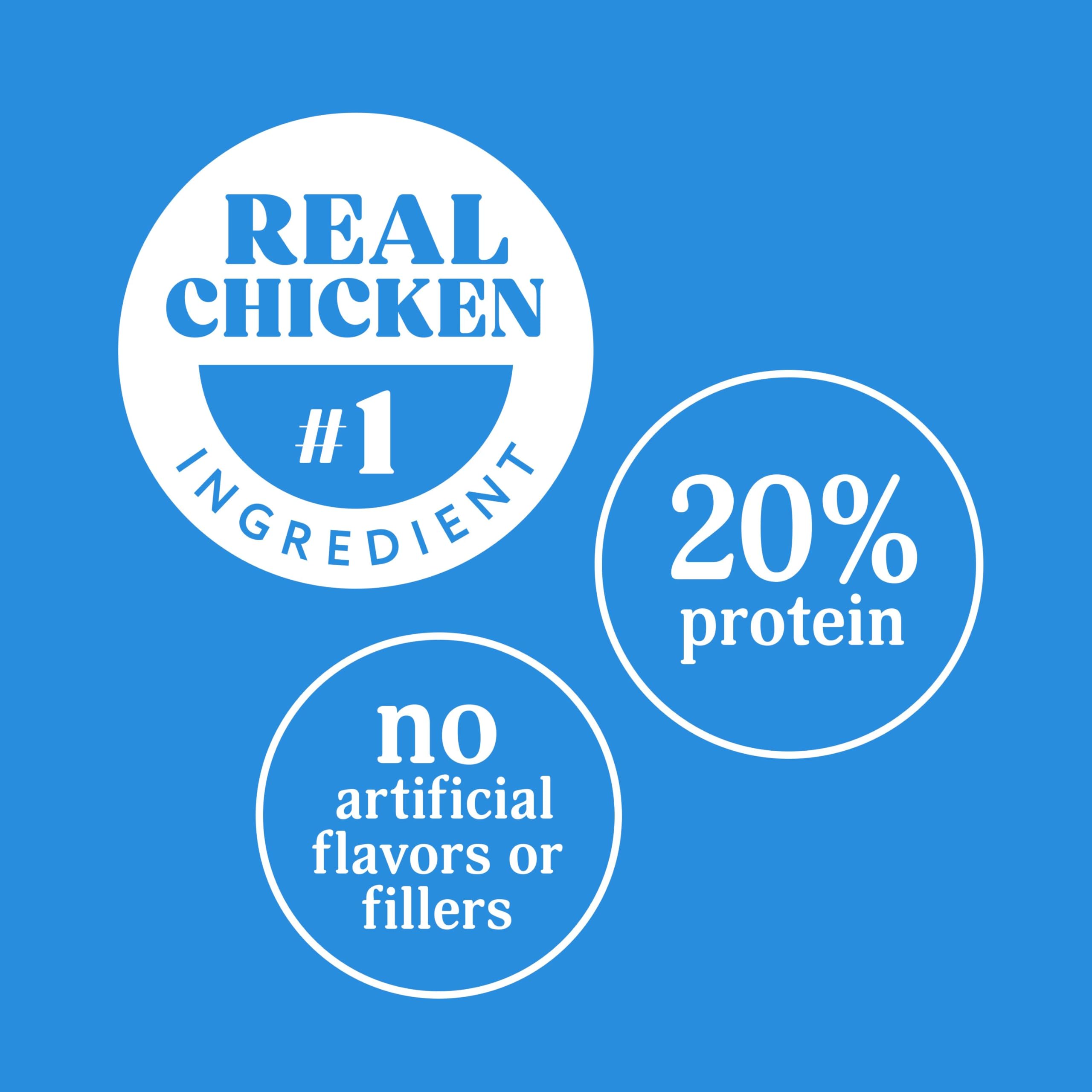 Milo's Kitchen Chicken Meatballs note of no fillers or by-products.