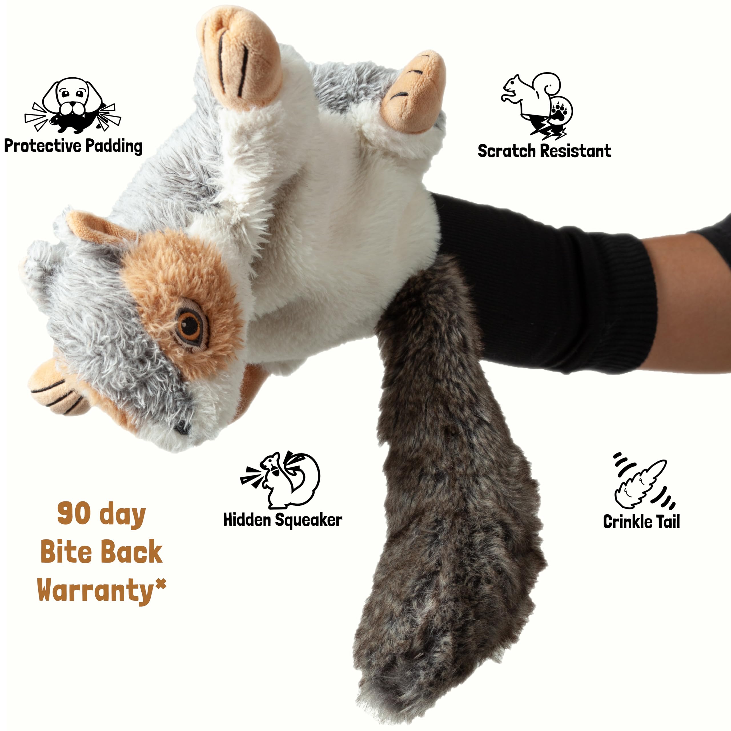 Milunova Pupr Pals sleeve protects hands from claws during play