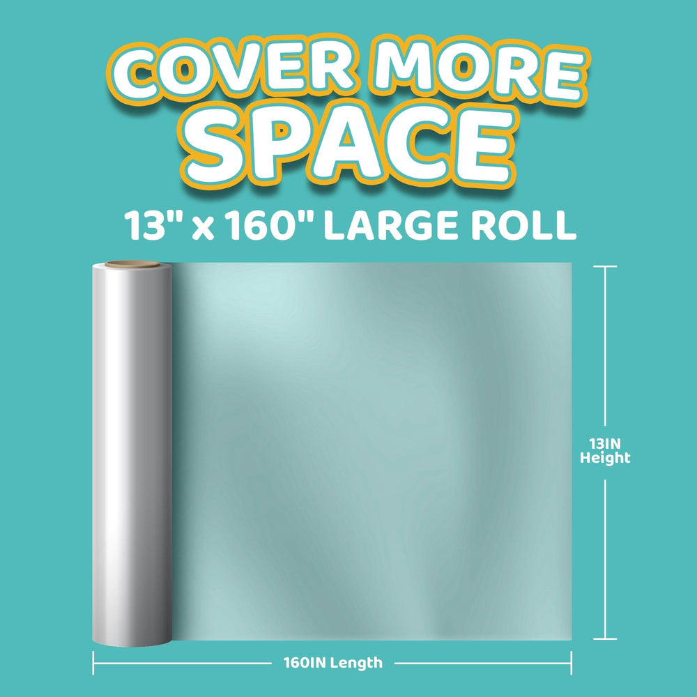 Mimi&Bubu 160x13 large roll covers multiple surfaces with flexible fit.