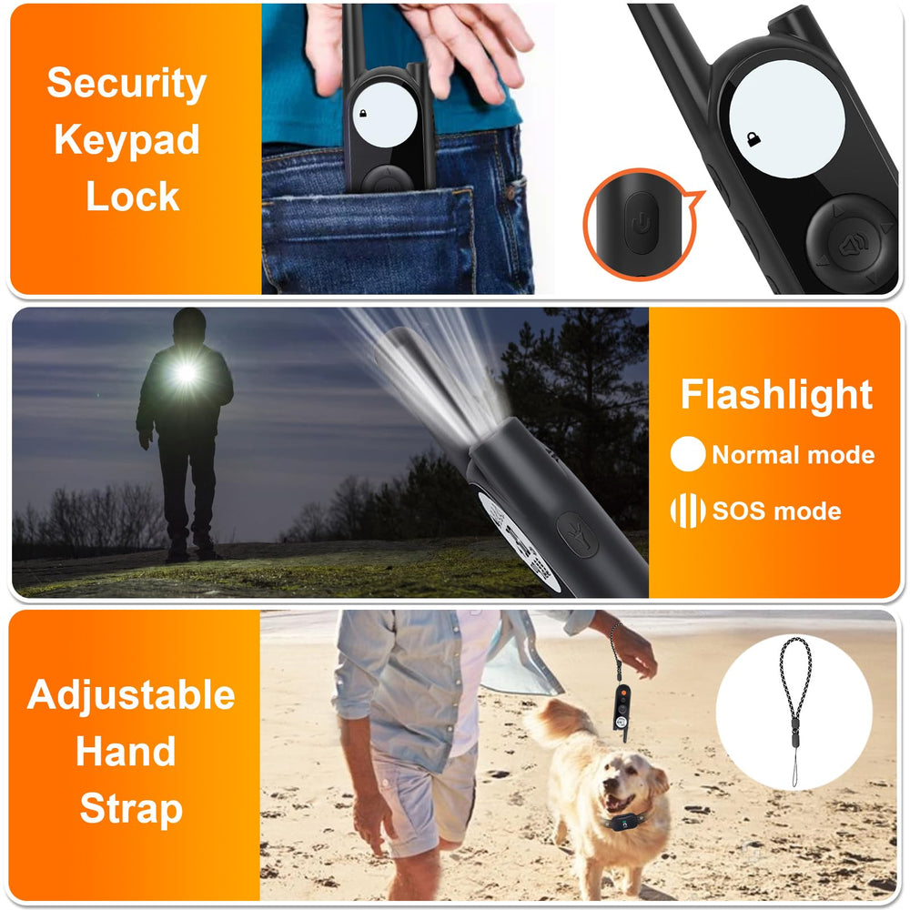 MIMOFPET IPX7 waterproof dog collar for all-weather use