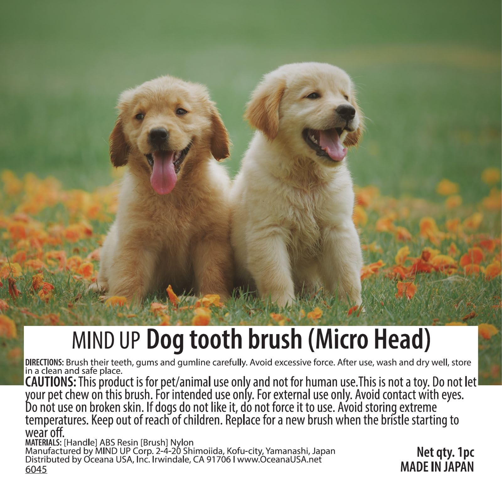 Mind Up made-in-Japan toothbrush offers durable daily-use reliability with a compact micro head.