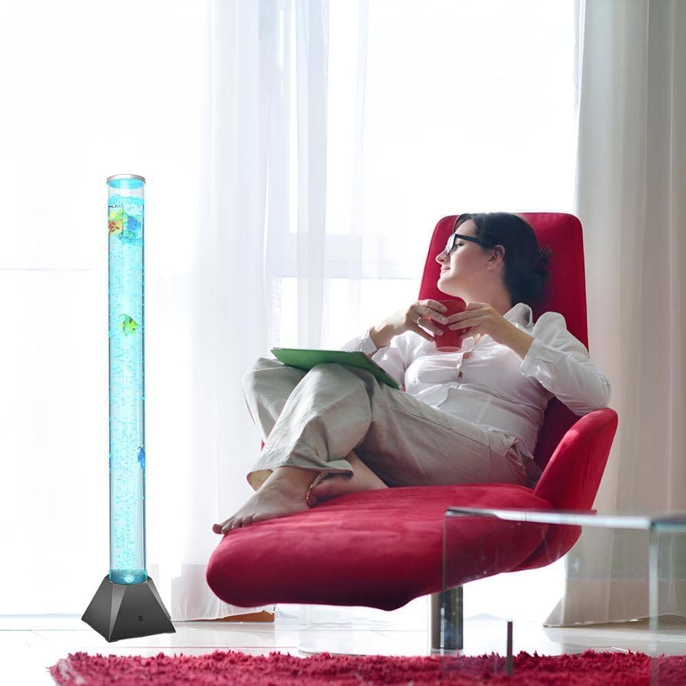 Mindiverse night-light offers gentle glow and bubble soundscape for relaxed evenings.