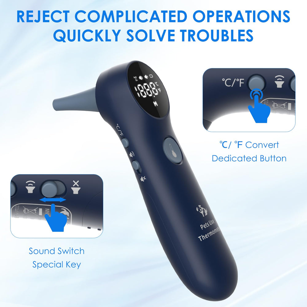 Mindpet-Med dedicated C/F and sound switch enables easy, quiet operation.