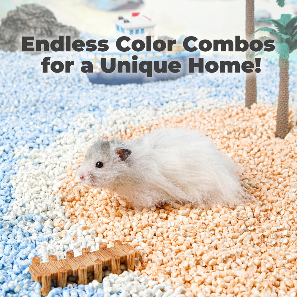 mini&moe rabbit litter bedding is a low-dust option for sensitive pets.