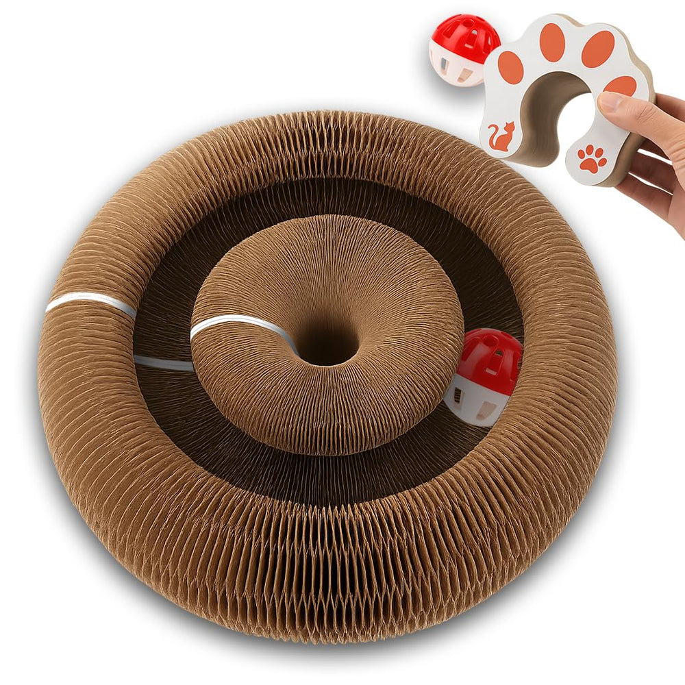 Minlend Magic Organ Scratcher Ball Inside promotes interactive play and mental stimulation for cats.