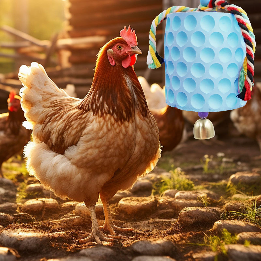 MinrzPet poultry toy suitable for various birds in backyard farms.