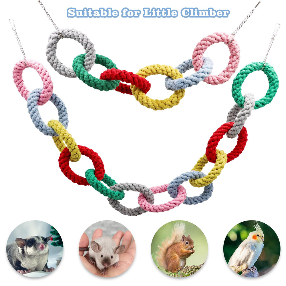 MinrzPet rat toys cotton rope delivers durable, paw-friendly exercise.
