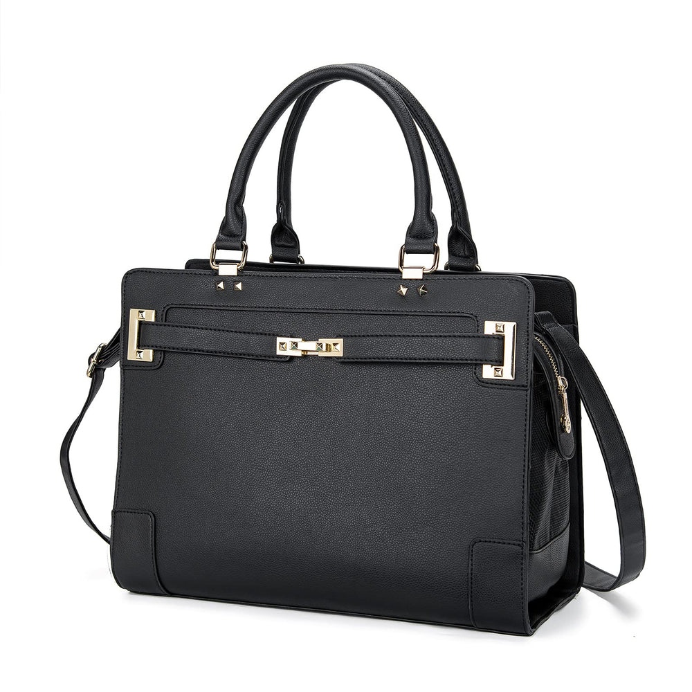Minsong fashion pet carrier side view shows secure travel purse for small pets.