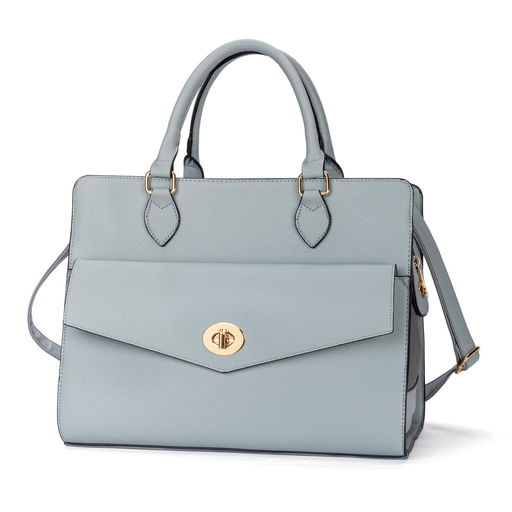 Minsong stylish pet carrier purse leather: elegant transport for small pets on outings