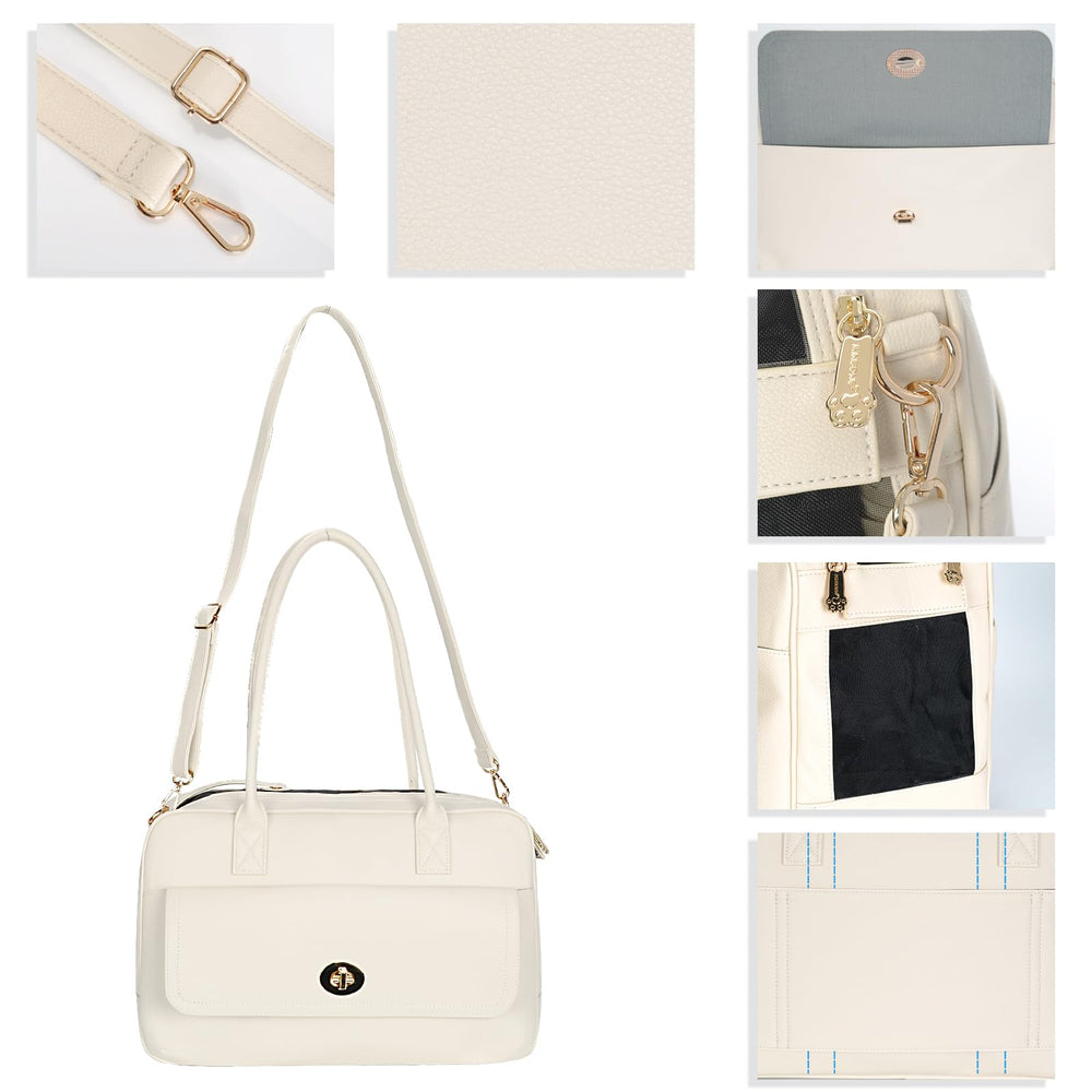 Minsong pet carrier strap and handles offering versatile carrying options