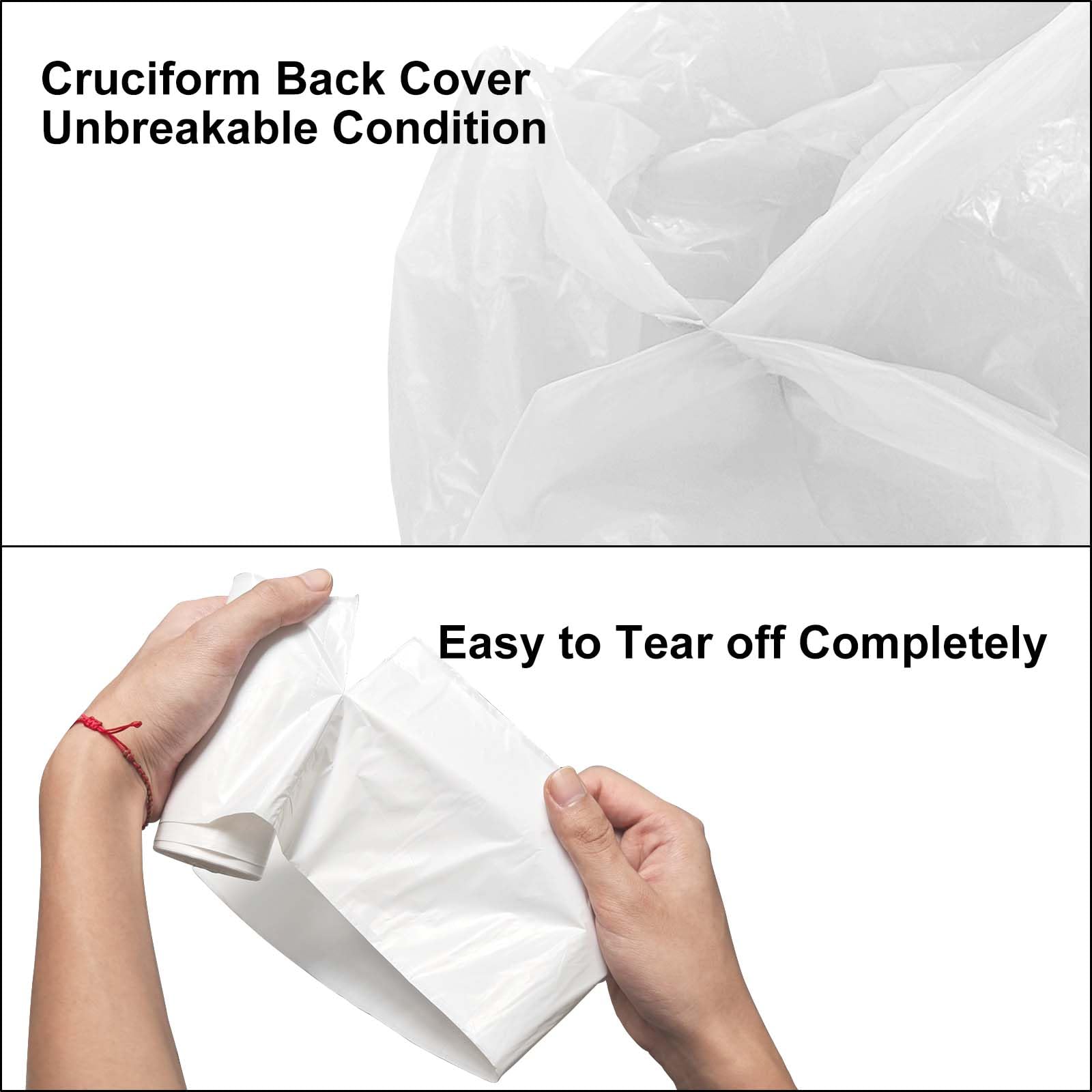 Mintakawa multipurpose liners suit kitchen, bathroom, and car trash cans for versatile cleaning.