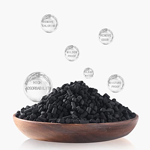 Minxue bamboo charcoal pellets in filter setup for clearer aquarium water