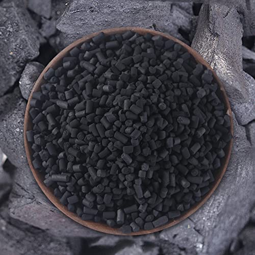 Minxue bamboo charcoal pellets delivering clearer water in an aquarium