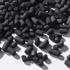 Minxue bamboo charcoal pellets in mesh bag for aquarium filtration and odor control