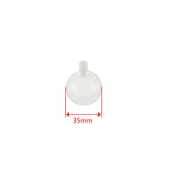 Miokun transparent plastic squeaker insert shows durable, reliable construction for DIY toy projects