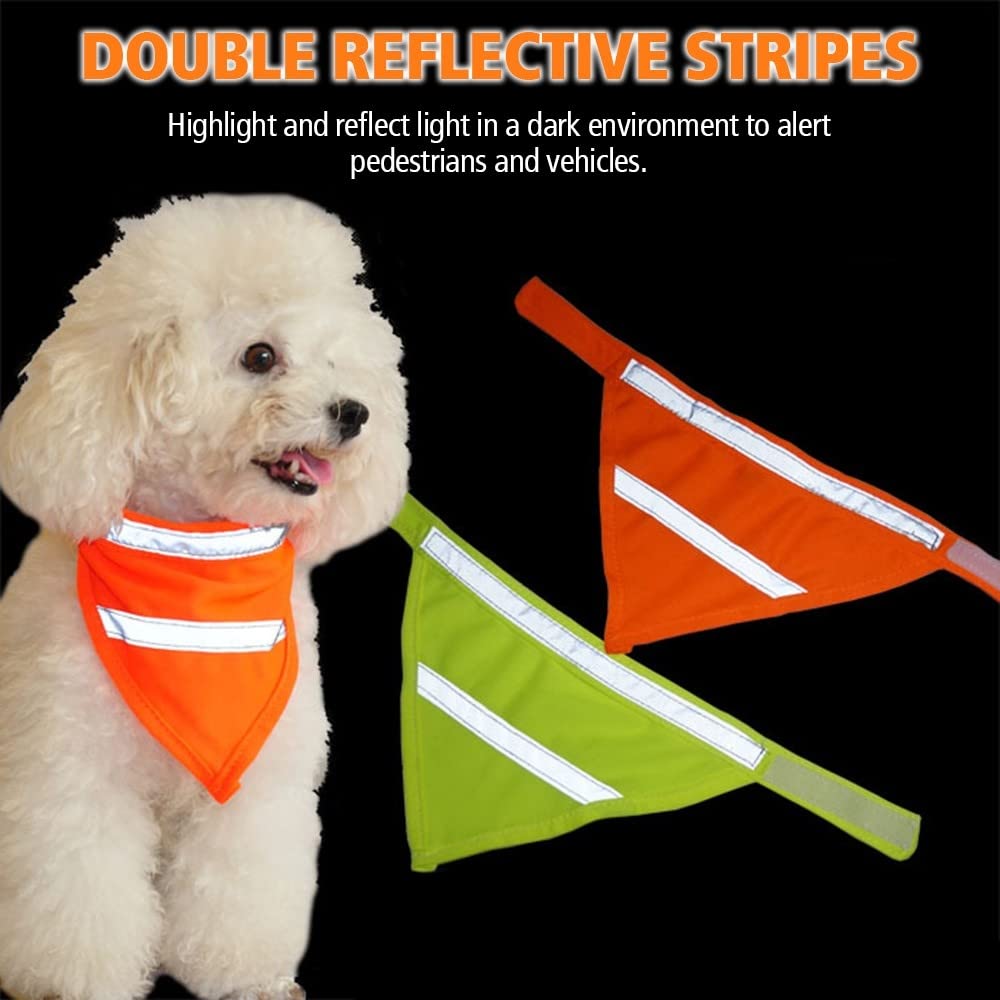 MiOYOOW reflective bandana increases visibility at dusk.