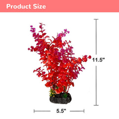 Mipukbay red aquarium plants closeup showing realistic texture
