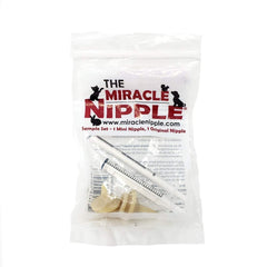 MIRACLE Brand 1ml and 3ml syringes included for flexible feeding.
