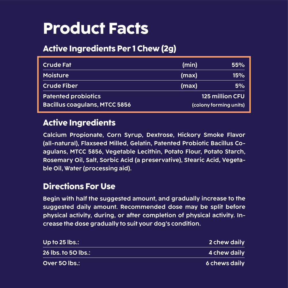 Miracle Vet probiotics bottle emphasizes 250 million CFUs for gut health.