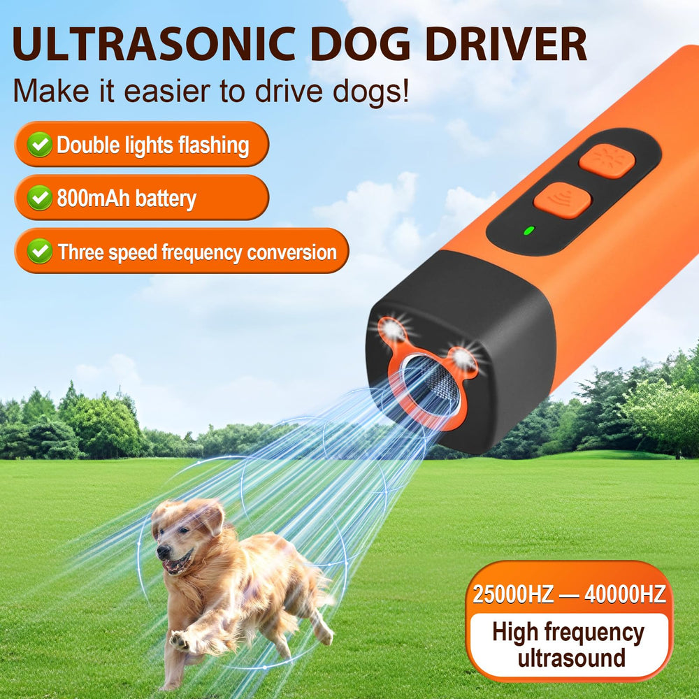 MISNINE dog bark deterrent device training mode active for behavior shaping