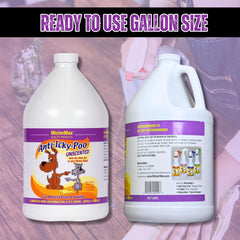 Mister Max Anti Icky Poo enzymatic action breaks down organic odors at the source.