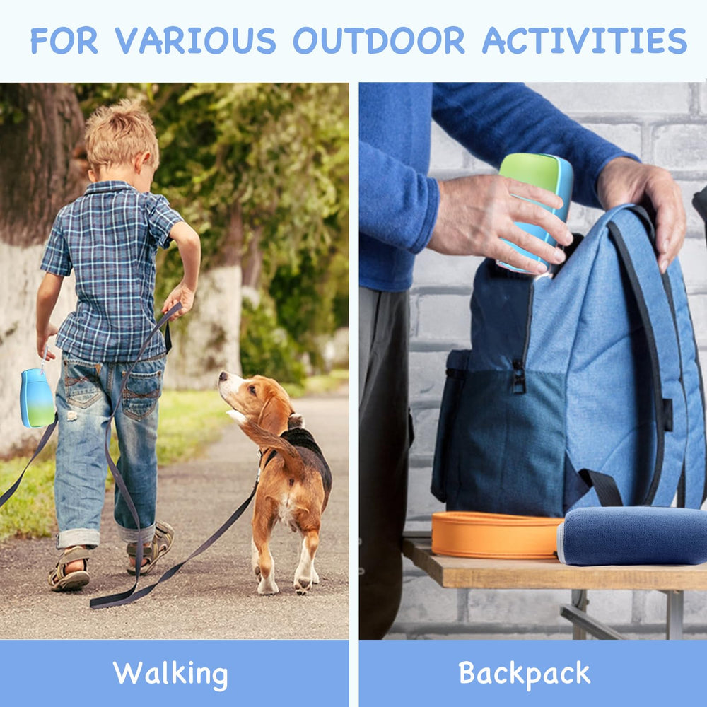 MITOCAPY dog travel water bottle outdoor-ready for parks and hikes