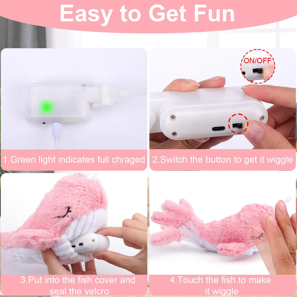 Mity Rain packaging includes charging cable for quick setup